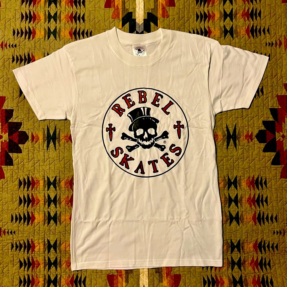 Rebel Skates Logo Tee